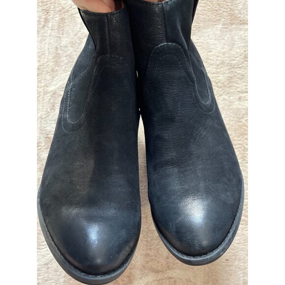 VIONIC Womens 7 Booties Windom Suede Orthaheel Ankle Boots Black - Picture 7 of 8